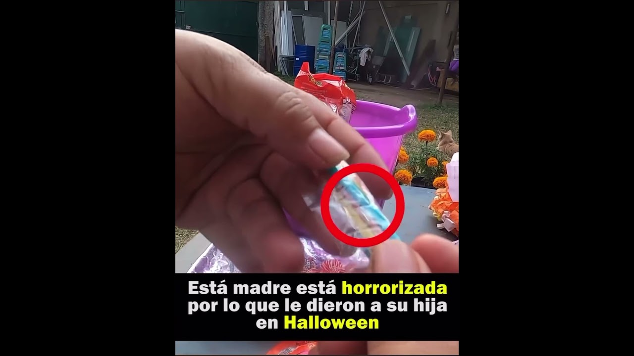 Cuanta maldad encuentra algo en los dulces de Halloween