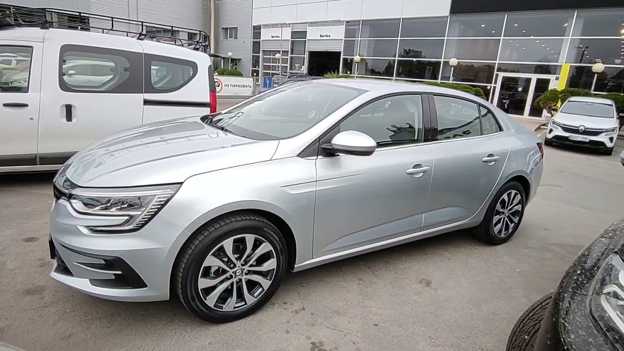 Renault Megane Sedan 2024 1.5 dci 115 HP Euro 5 EDC 7 trepte culoare Gri Highland #youtube#edit#car