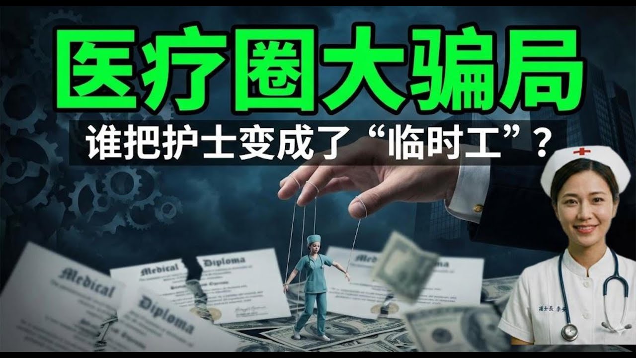 護士不再算「專業人士」？川普新政引發全美護士大罷工危機？行業要變天了！