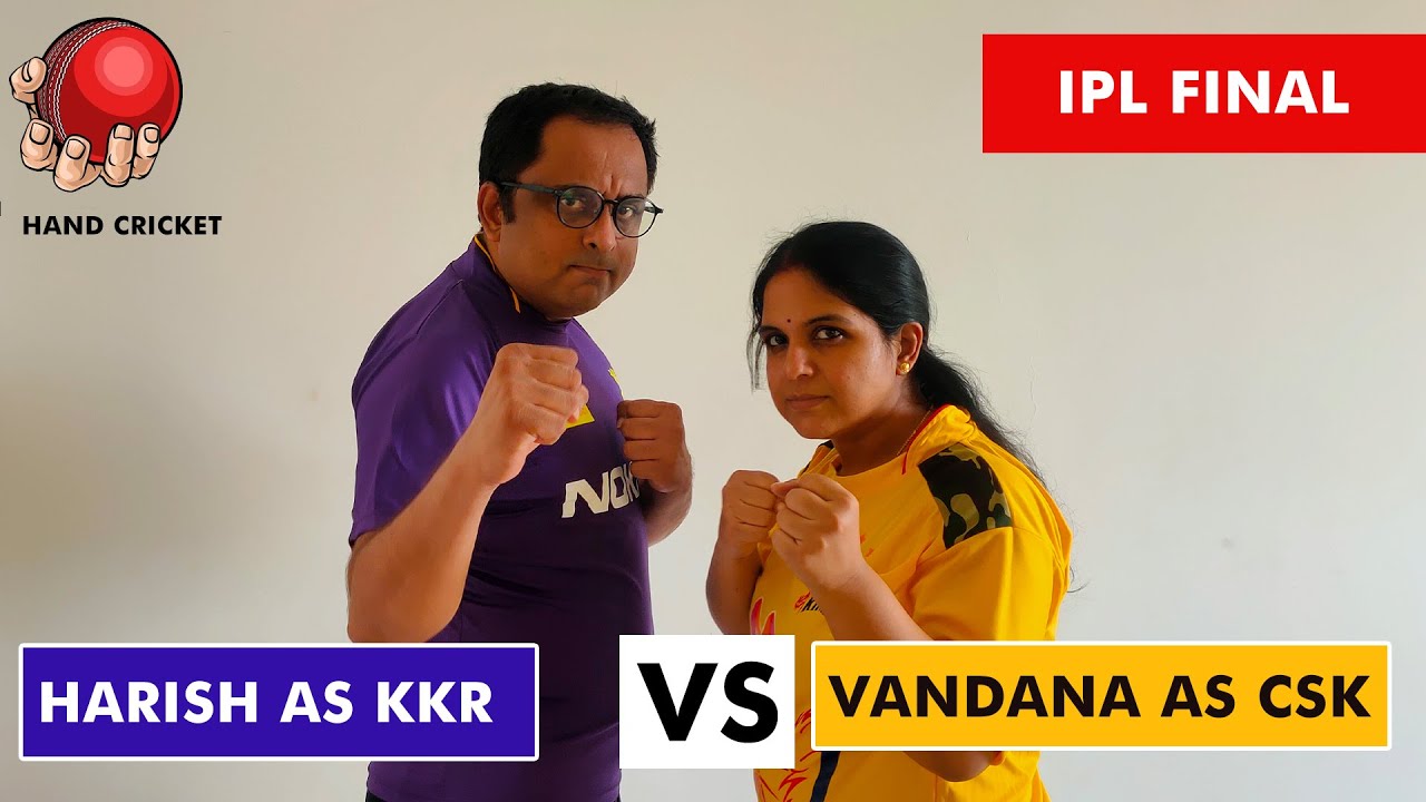 Hand Cricket Match - CSK vs KKR | IPL Final
