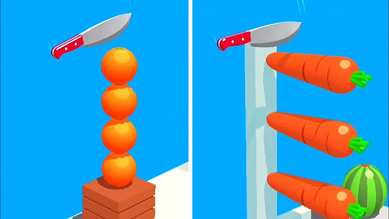Slice It All Game! Satisfying and Relaxing ASMR Slicing Video