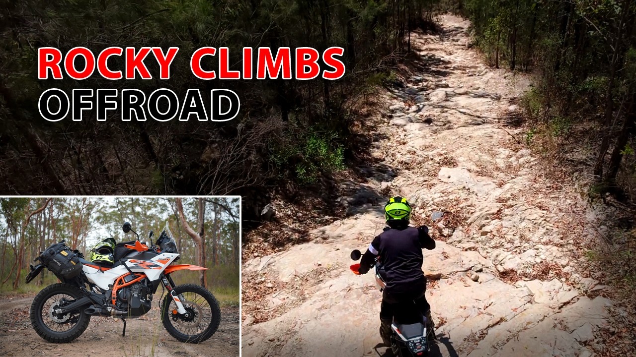 Внедорожная поездка Rocky | KTM 390 Adventure R 2025 года | Защита радиатора и двигателя RADGUARD...