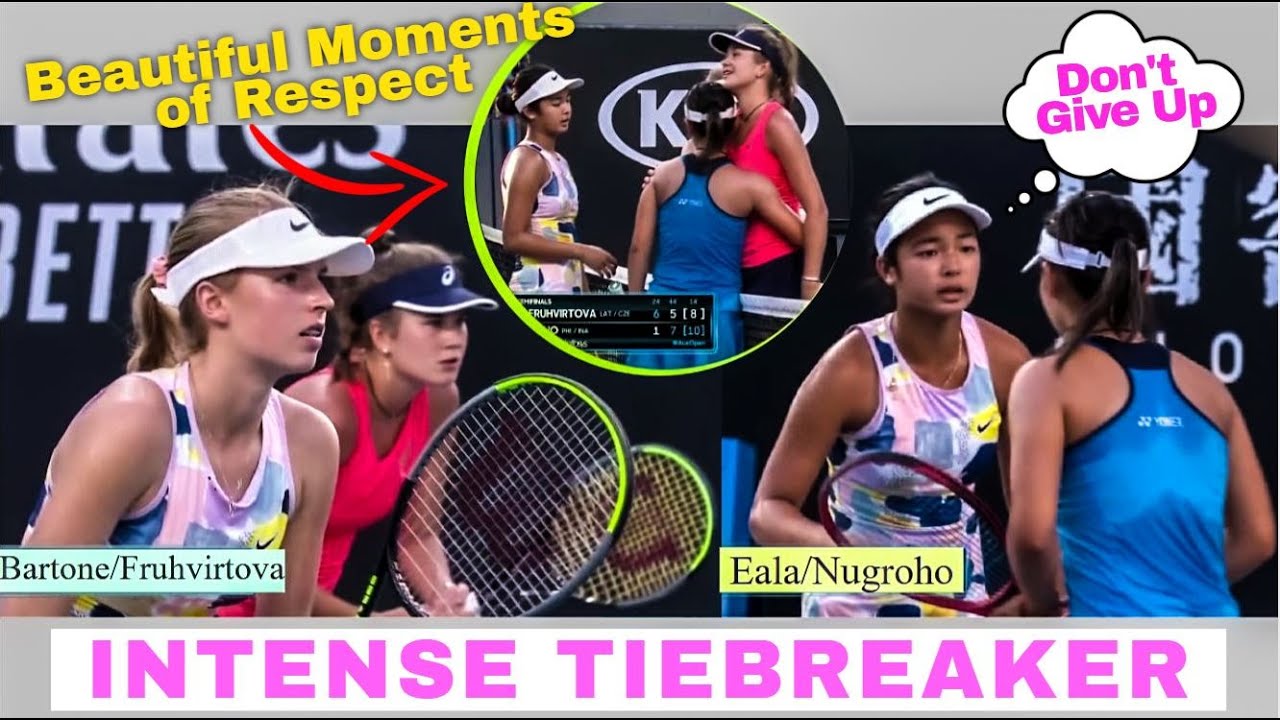 Alex Eala with Priska Nugroho Unbelievable Comeback | Intense TieBreaker