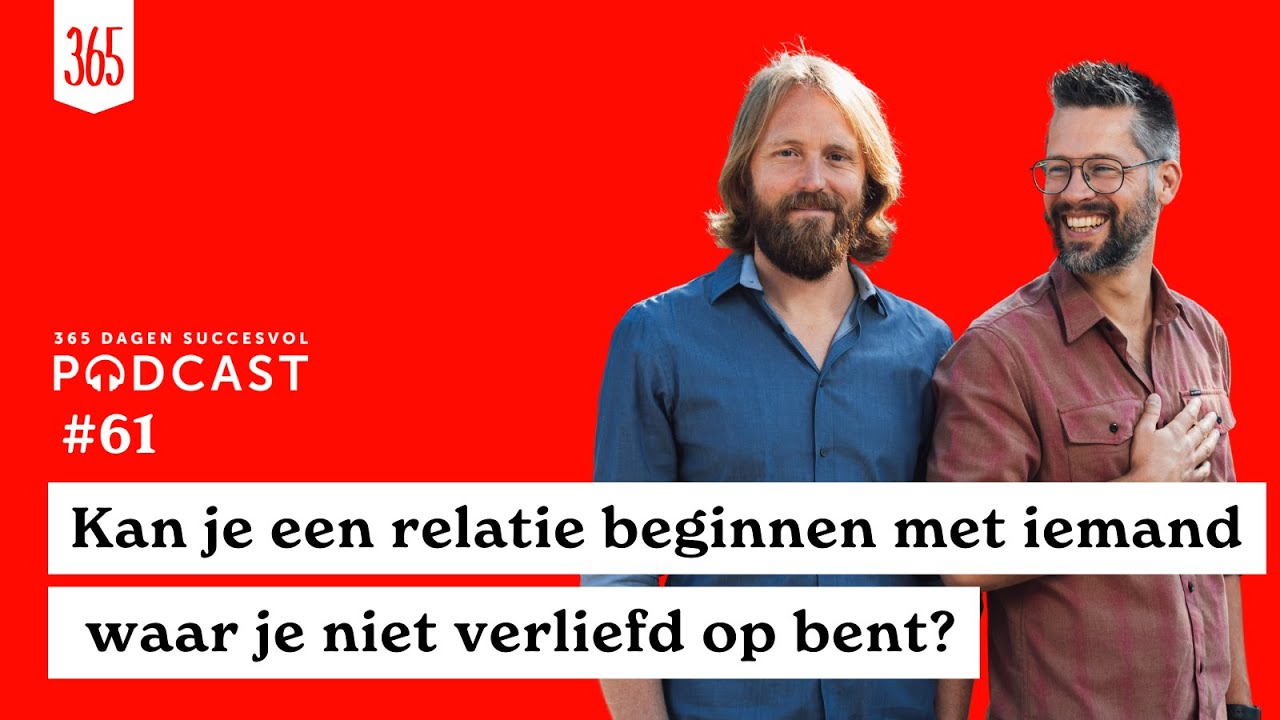[Podcast] Kan je een relatie beginnen met iemand waar je niet verliefd op bent?