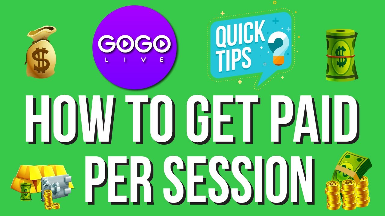 How to set up a paid per session room on GOGO LIVE