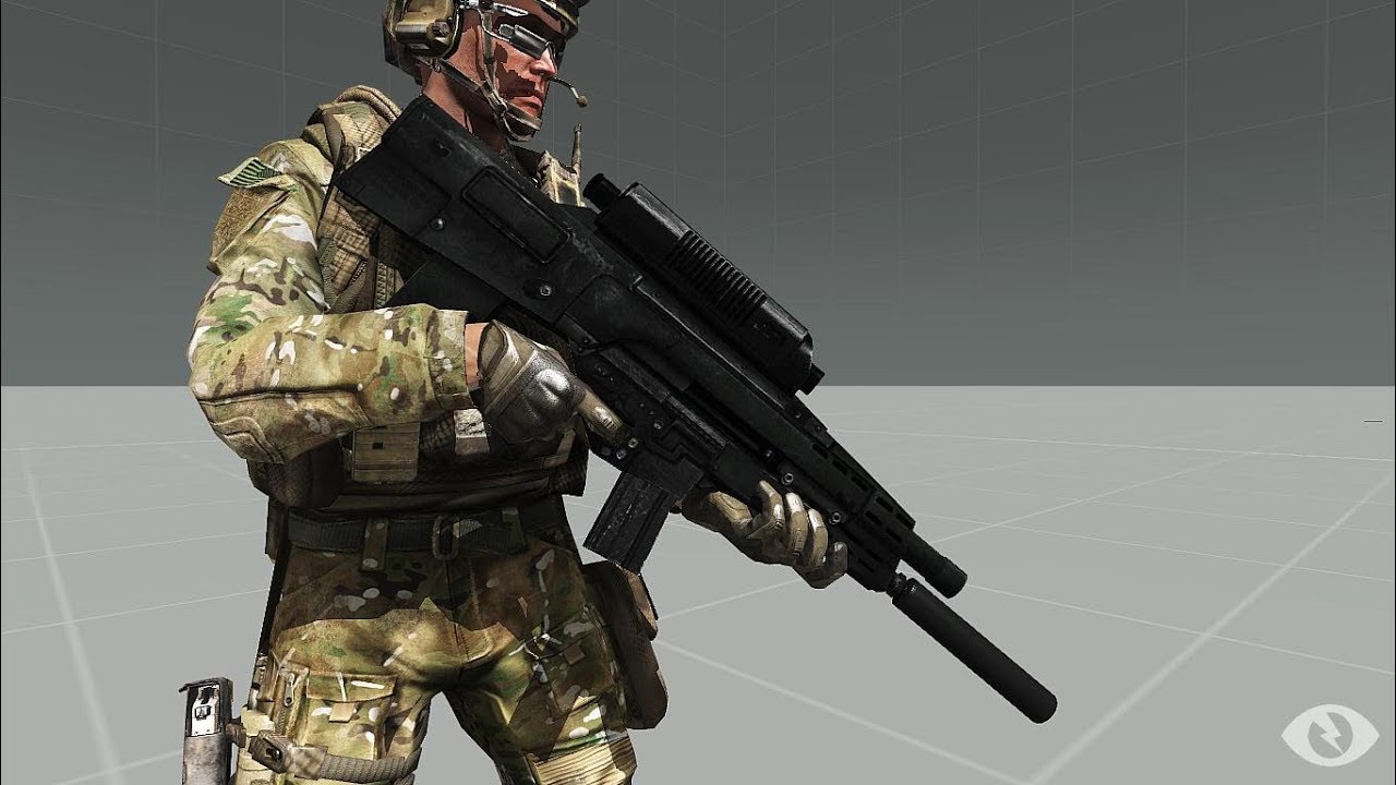 Arma3 KA Weapons V3.3 XM-29 OICW