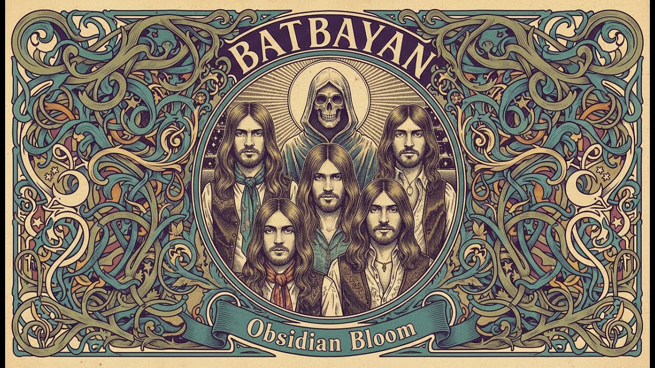 BATBAYAN – Obsidian Bloom [Full Album] | 70s Stoner-Psych • Progressive Rock