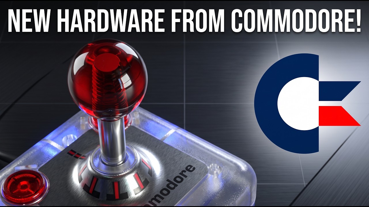 Commodore Just Revived One of the BEST Joysticks Ever Made