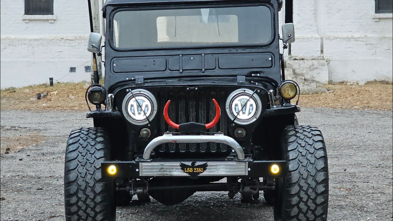 JEEP Willys 1950  black turtle 🐢