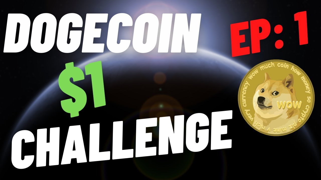 I BOUGHT $500 OF DOGECOIN: Can Dogecoin Hit $1? ROAD TO $1 DOGECOIN CHALLENGE EP: 1