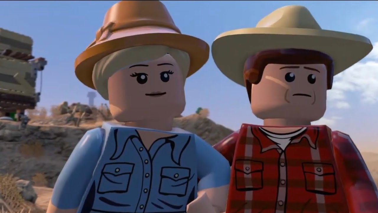 LEGO JURASSIC WORLD :  PRIMEIRA GAMEPLAY