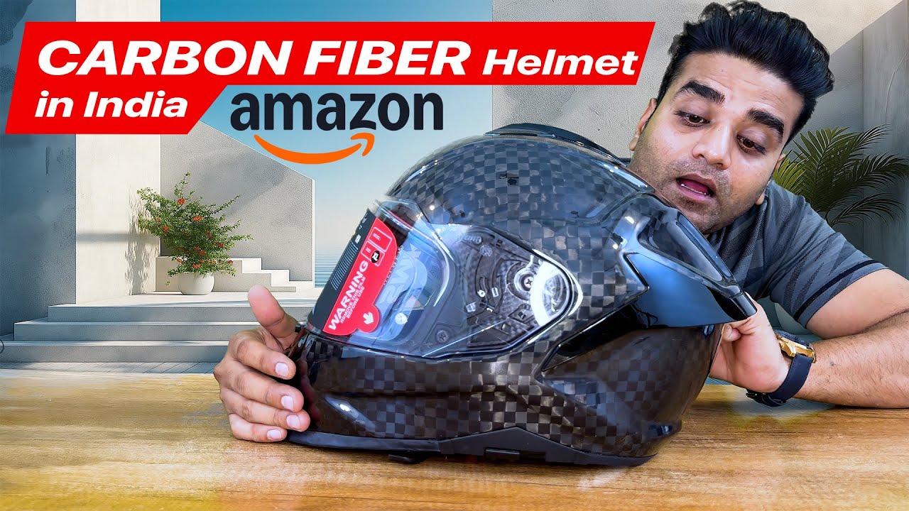 Most affordable Carbon Fiber Motorcycle Helmet in India
