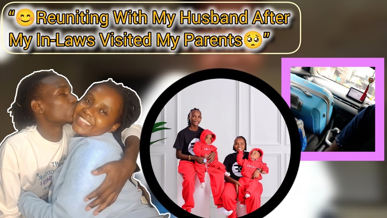 “FINALLY!!🥺Reuniting With My Husband After My In-Laws Visited My Parents😊😭”