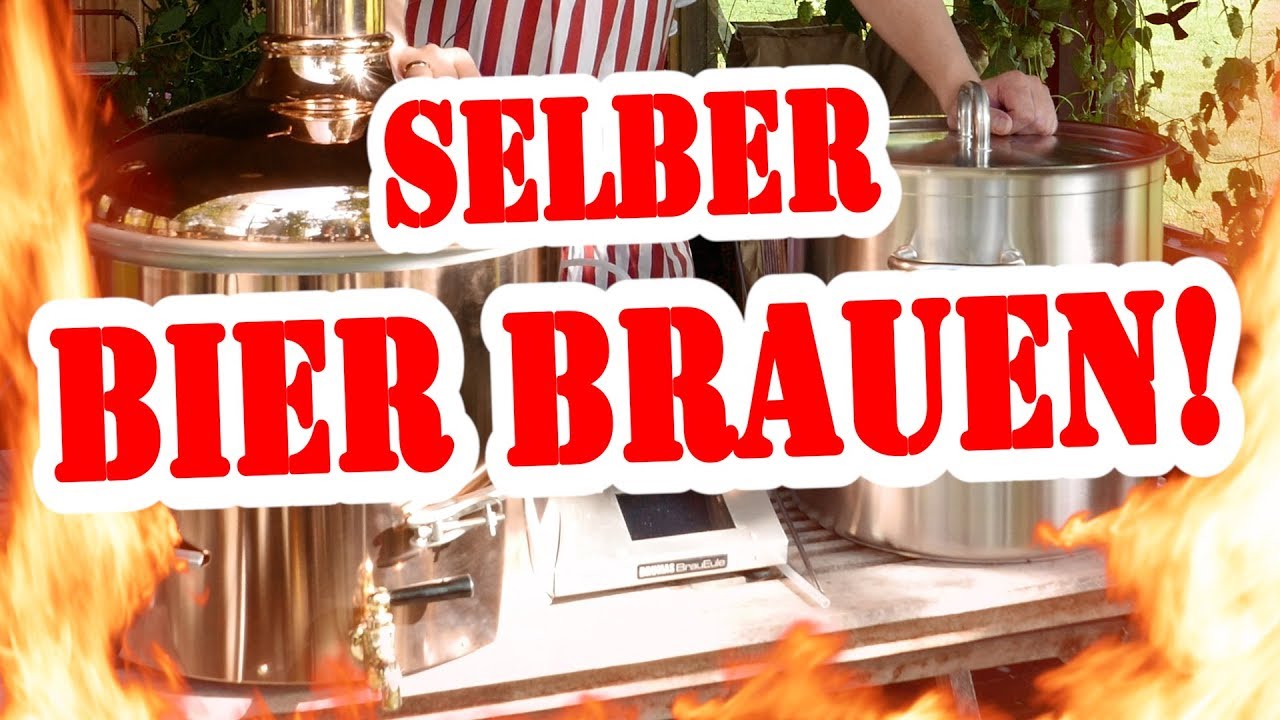 BIER BRAUEN für Einsteiger | Bier brauen mit der Brumas BrauEule - Die Grillshow Special