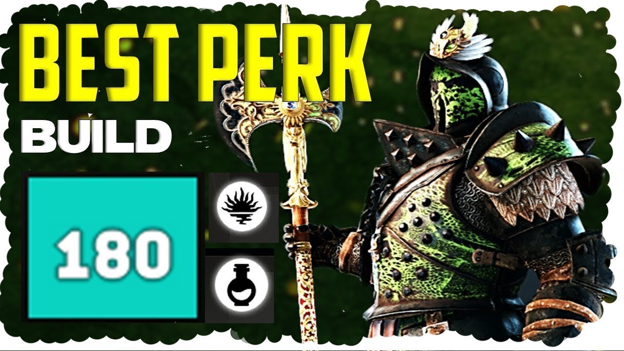 BEST BREACH BUILD - Lawbringer: Max Perk Level (Gear Score 180) - For Honor