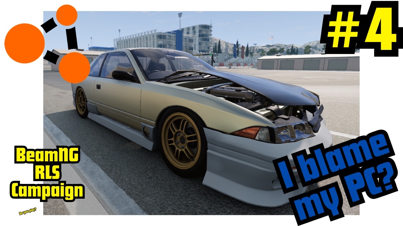 BeamNG RLS campaign!! Trying that drifter thing...!!