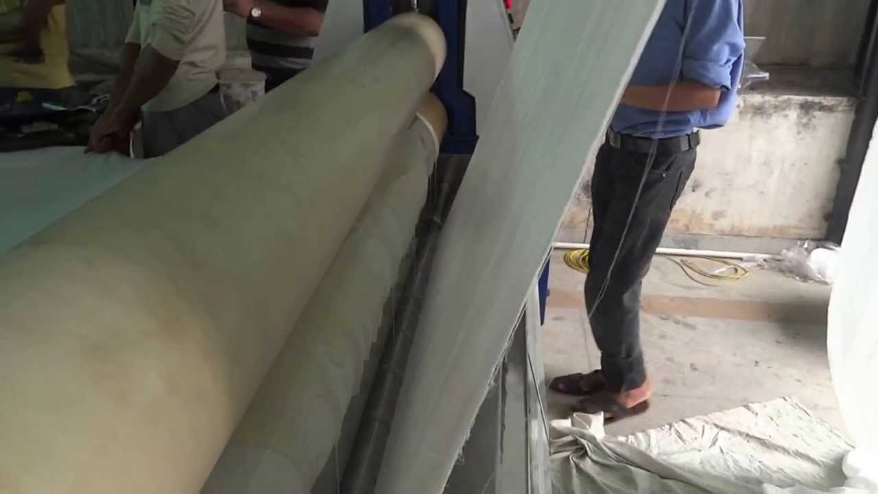 Padding/coating machine  for fabric