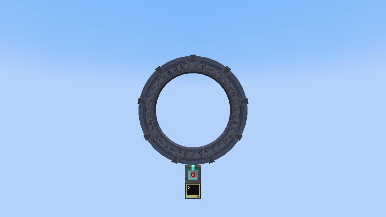 Milky Way stargate: Movie variant | Stargate Journey Minecraft mod