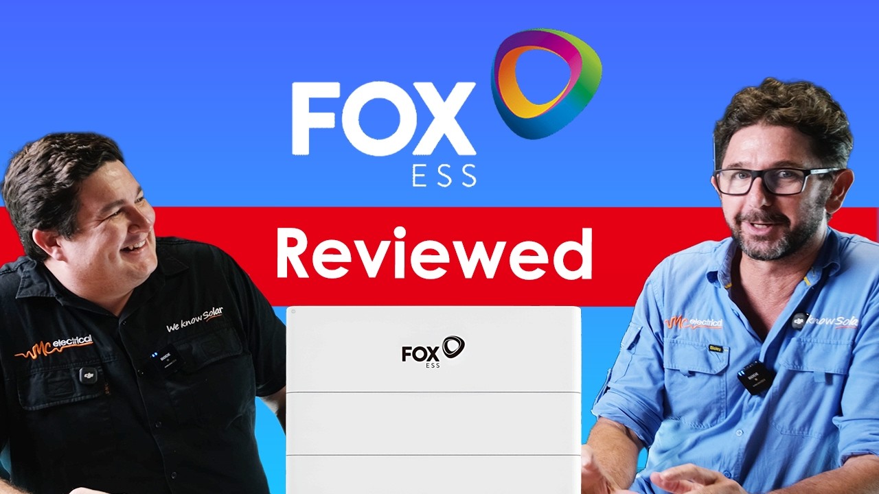 Обзор аккумуляторной батареи Fox ESS после установки и экскурсия по заводу.