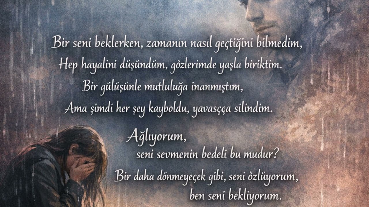 Bir seni beklerken, zamanın nasıl geçtiğini bilmedim,#müzik