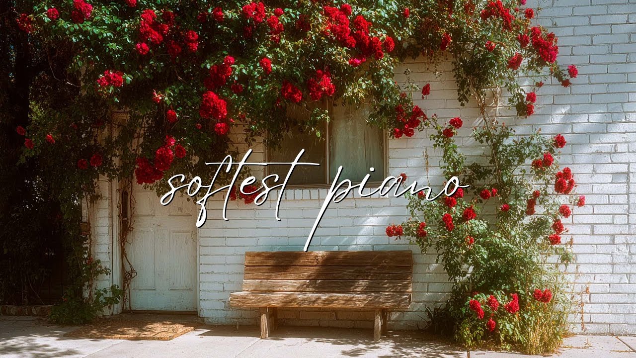 🌸 gentle piano playlist for reading, study flow & calm vibes ✍️ a spring day romanticizing