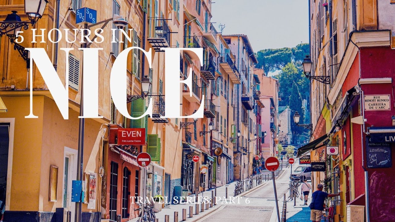 5 Hours in NICE | Finding hidden streets in the old town, panoramic views, shopping| South of France