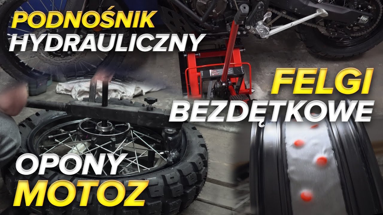 Felgi bezdętkowe! opony Motoz, montażownica, podnośnik i wyważarka statyczna | MODYFIKACJE T7 #5