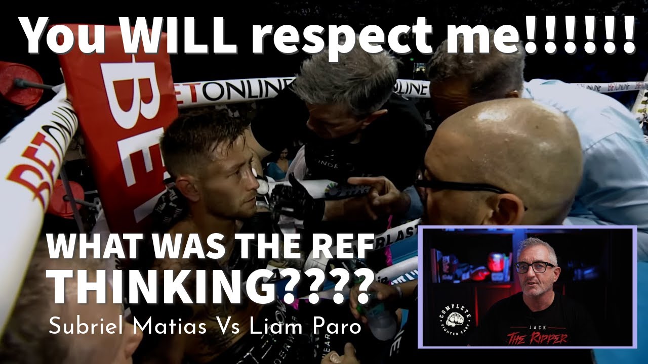Professional cutman reacts: Even the referee wanted him to LOSE!!!