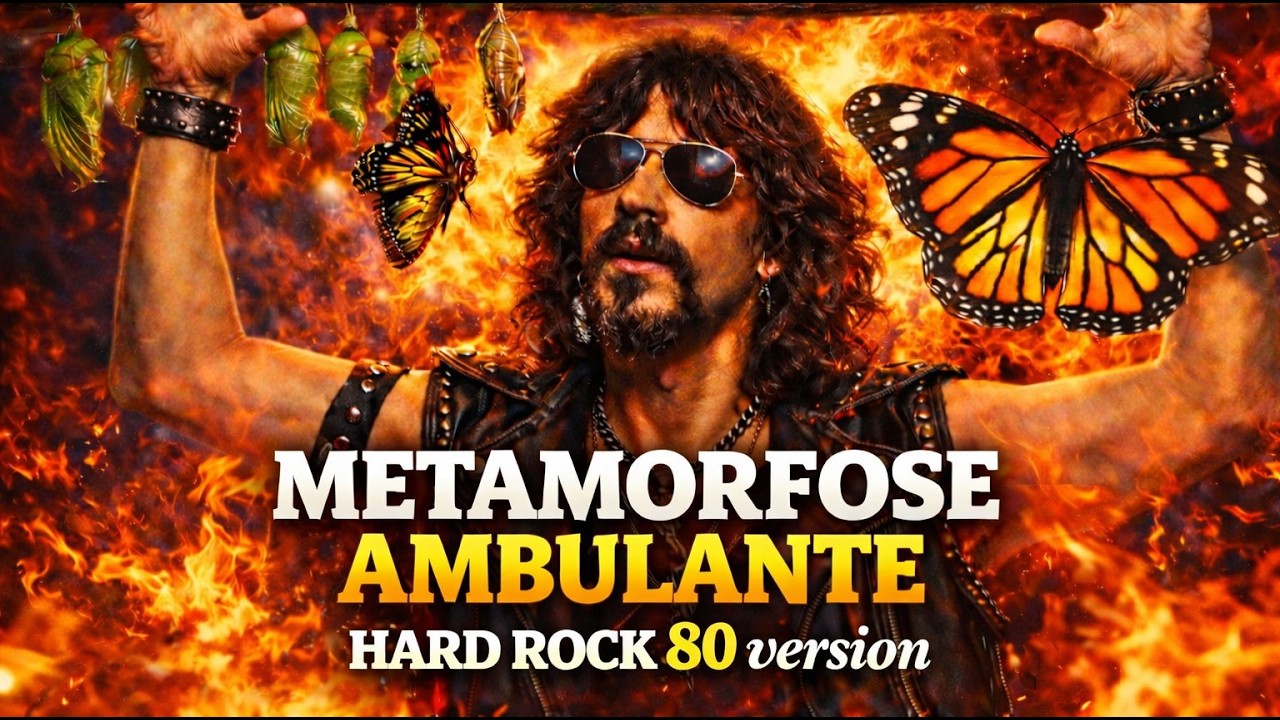 Metamorfose Ambulante - Raul Seixas HARD ROCK 80s #ias