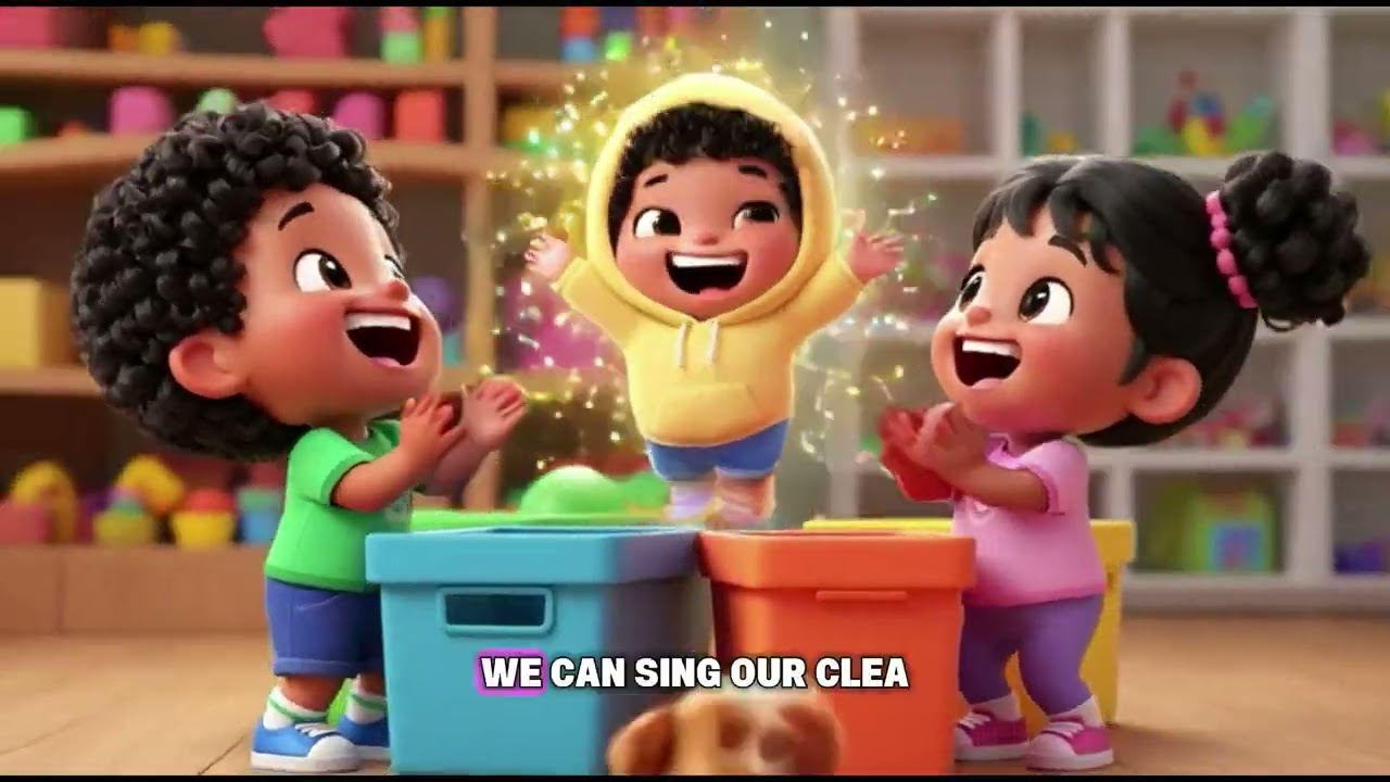 Pick It Up, Clean It Up! | Fun Cleaning Song for Kids | BloomWorld Kids ft. Bloomy