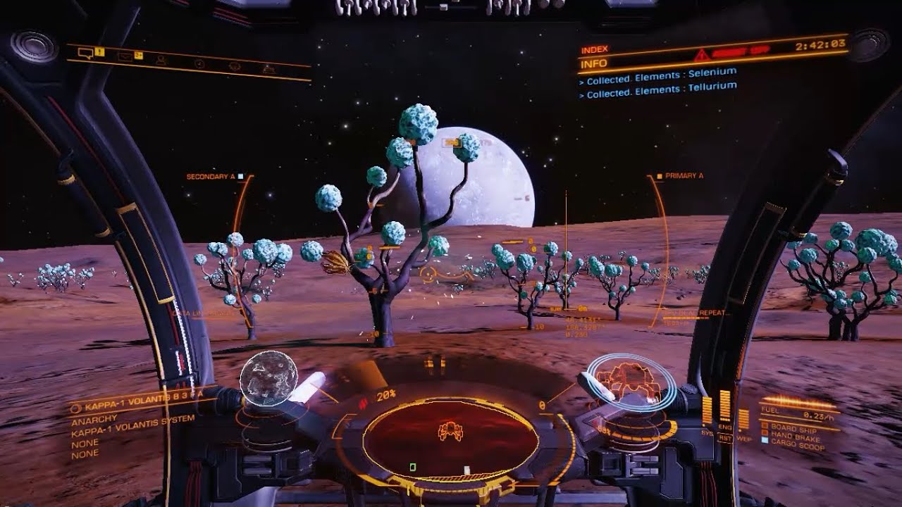 Elite Dangerous - How Many Materials Can You Gather In 15 Minutes?