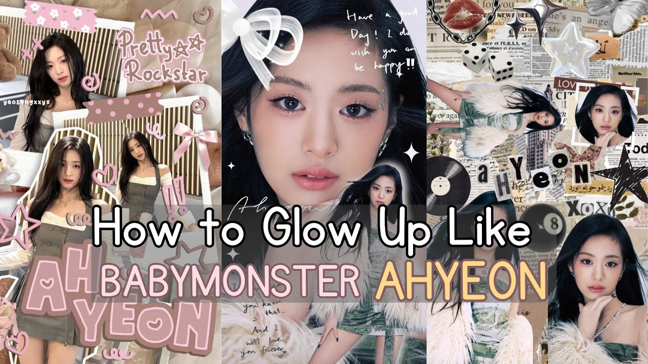 How to Glow Up Like BABYMONSTER Ahyeon! 💖 | Skincare, Diet & Beauty Tips 🌟