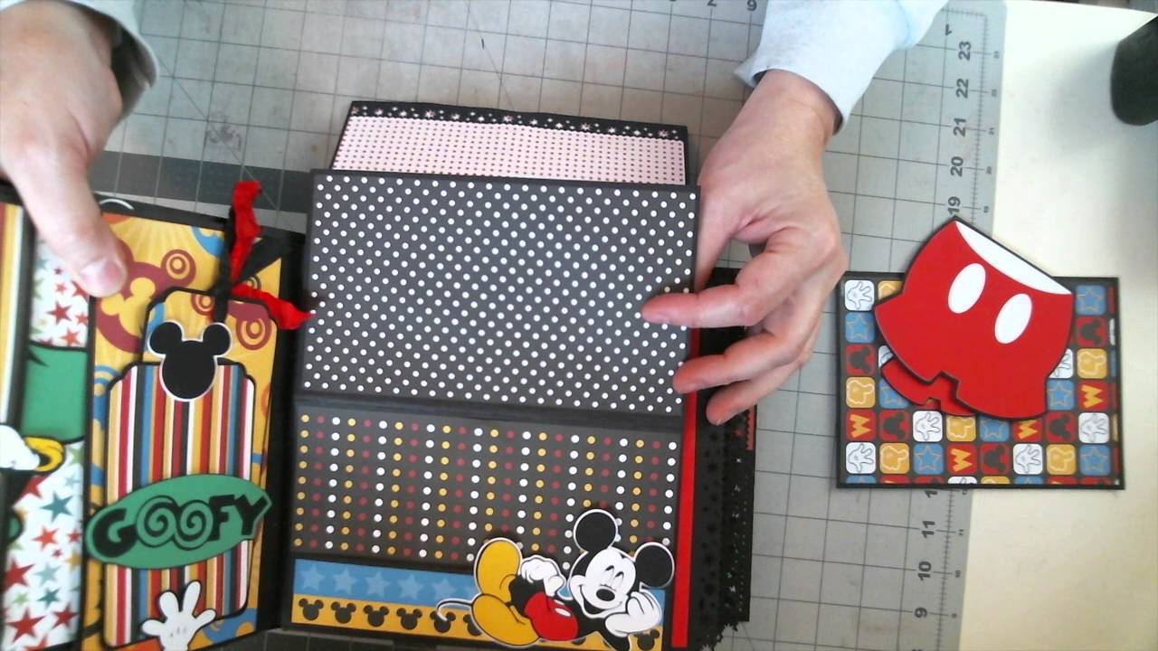 Disney Scrapbook 8 x 8 Interactive Album (Tutorial is now available to purchase)
