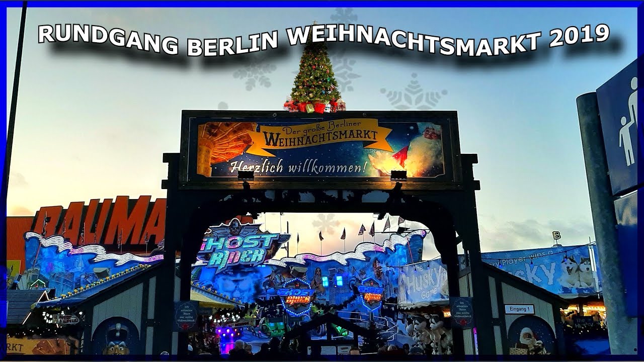 BERLIN WEIHNACHTSMARKT AN DER ALLEE 2019 KIRMES RUNDGANG KERMIS FUNFAIR KIRMES TESTER 2019
