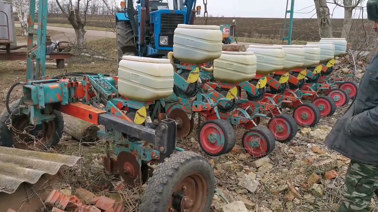 Делаем транспортное устройство на сеялку тсм - 4150