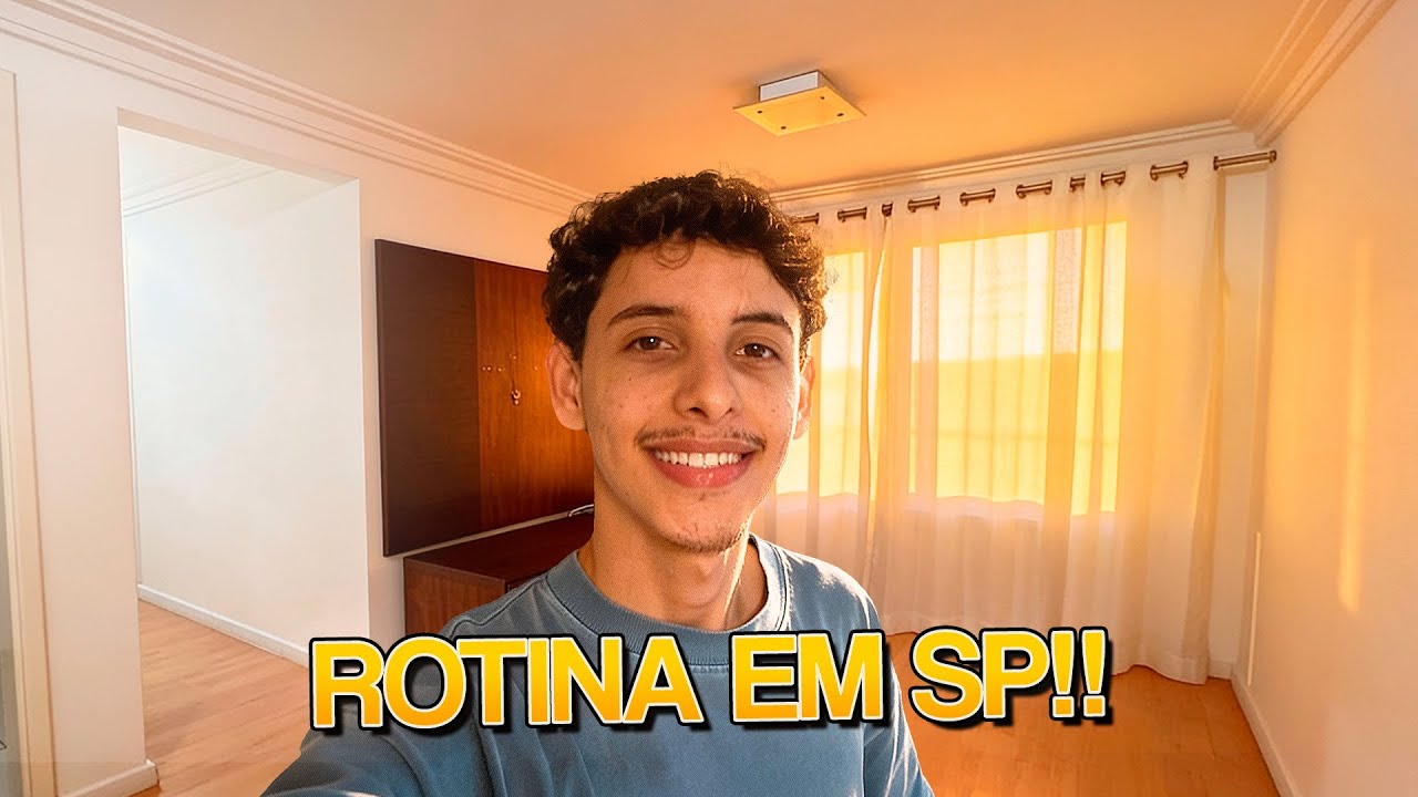 COMO É MORAR SOZINHO EM SÃO PAULO!! *vlog*