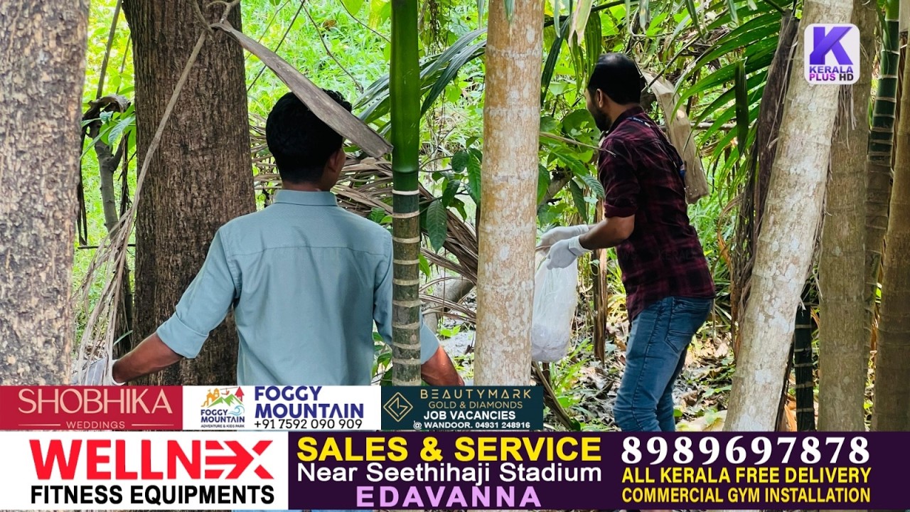 Anti-social elements once again dump garbage in Vadapuram palm oil fields under the cover of darkness