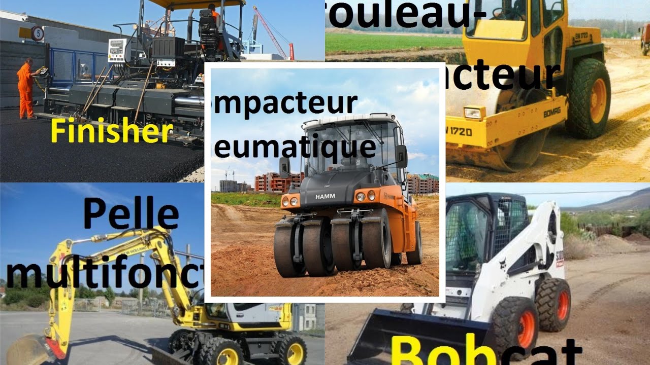 Noms des engins de chantier