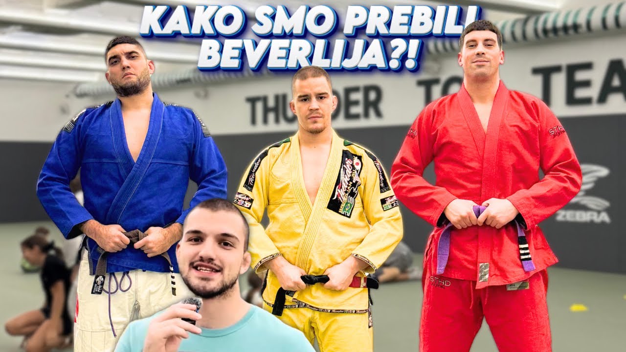 Beverlijev prvi trening brazilske džiu-džice ⚡️