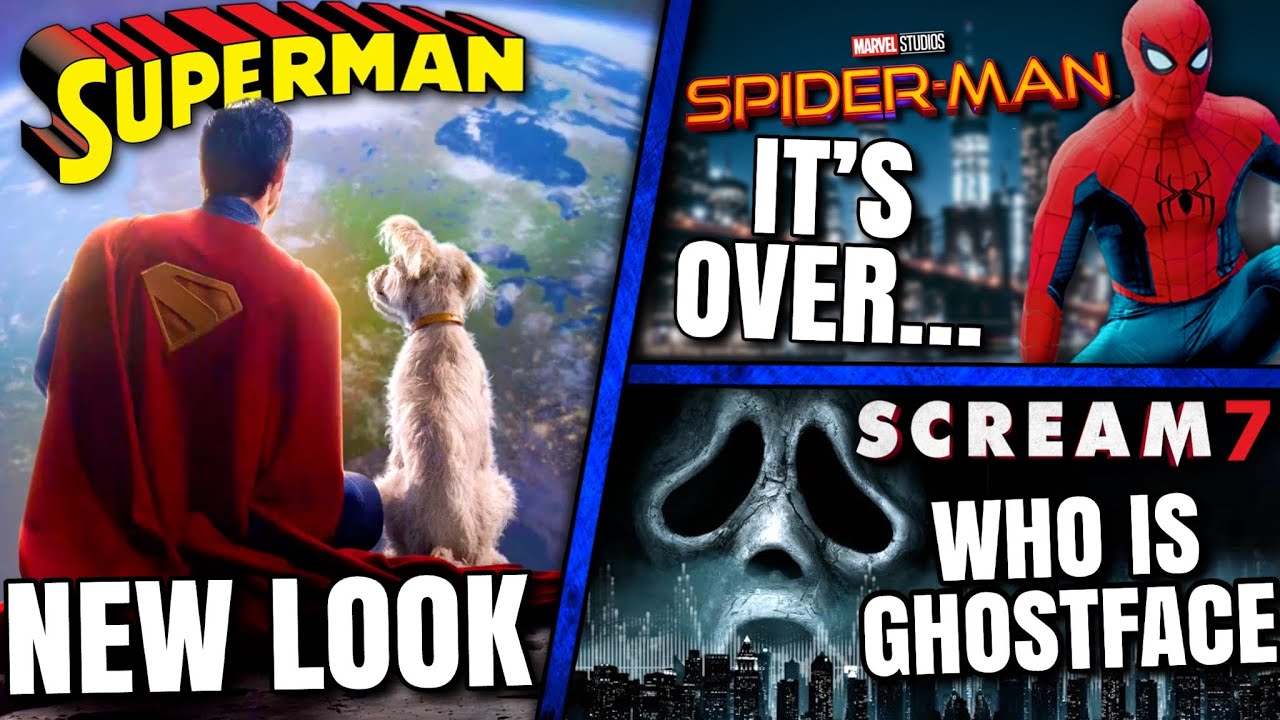 Superman New Look, Scream 7 Character Descriptions, Spider-Man 4 Update & MORE!!