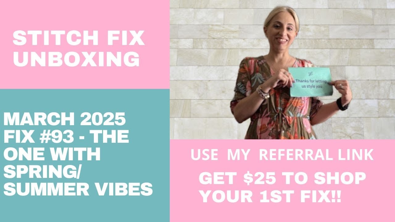 Stitch Fix May 2025 - Get $25 Credit