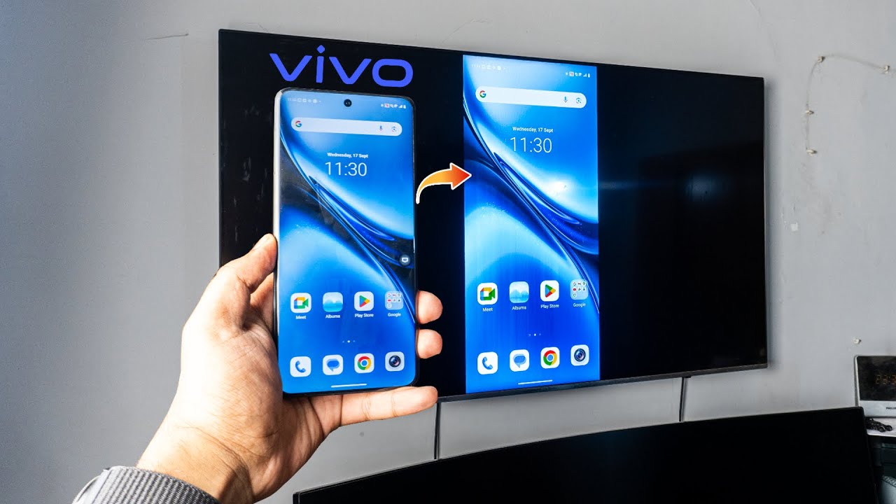 Дублирование экрана телефона VIVO на телевизор (бесплатно и без проводов)