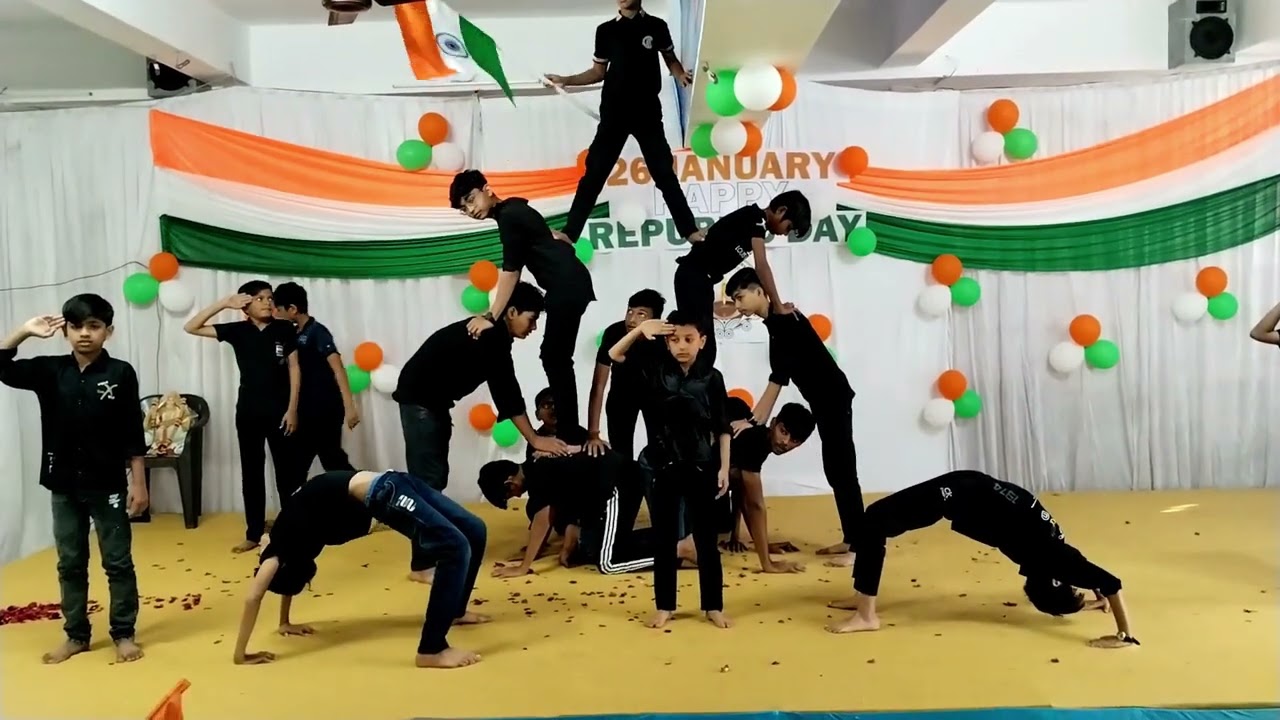 BOYS | PYRAMID | 26-January-2026 | 77th Republic Day Celebration | GPS KESHOD