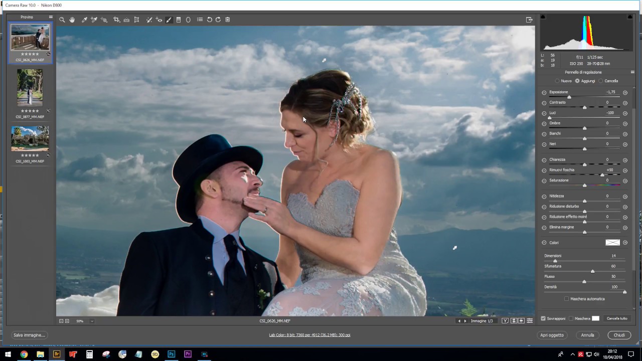 TUTORIAL CAMERA RAW REGOLAZIONI SELETTIVE