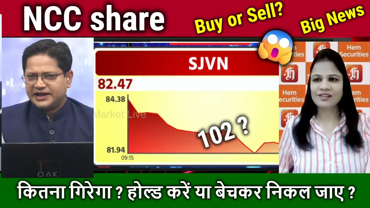 NCC share latest news,kyon gir raha hai ?Hold or sell ?analysis,ncc share news,price target 2026