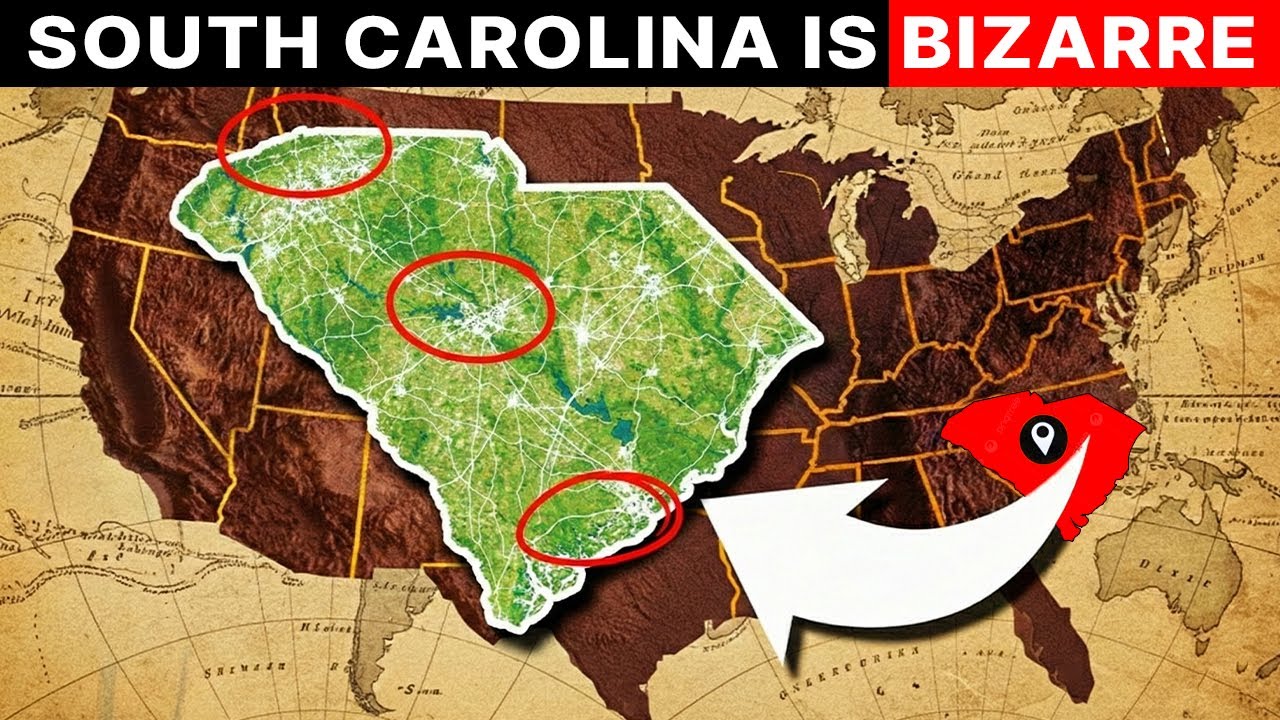 35 WILD South Carolina Geography Facts That Sound FAKE (But Are 100% REAL)