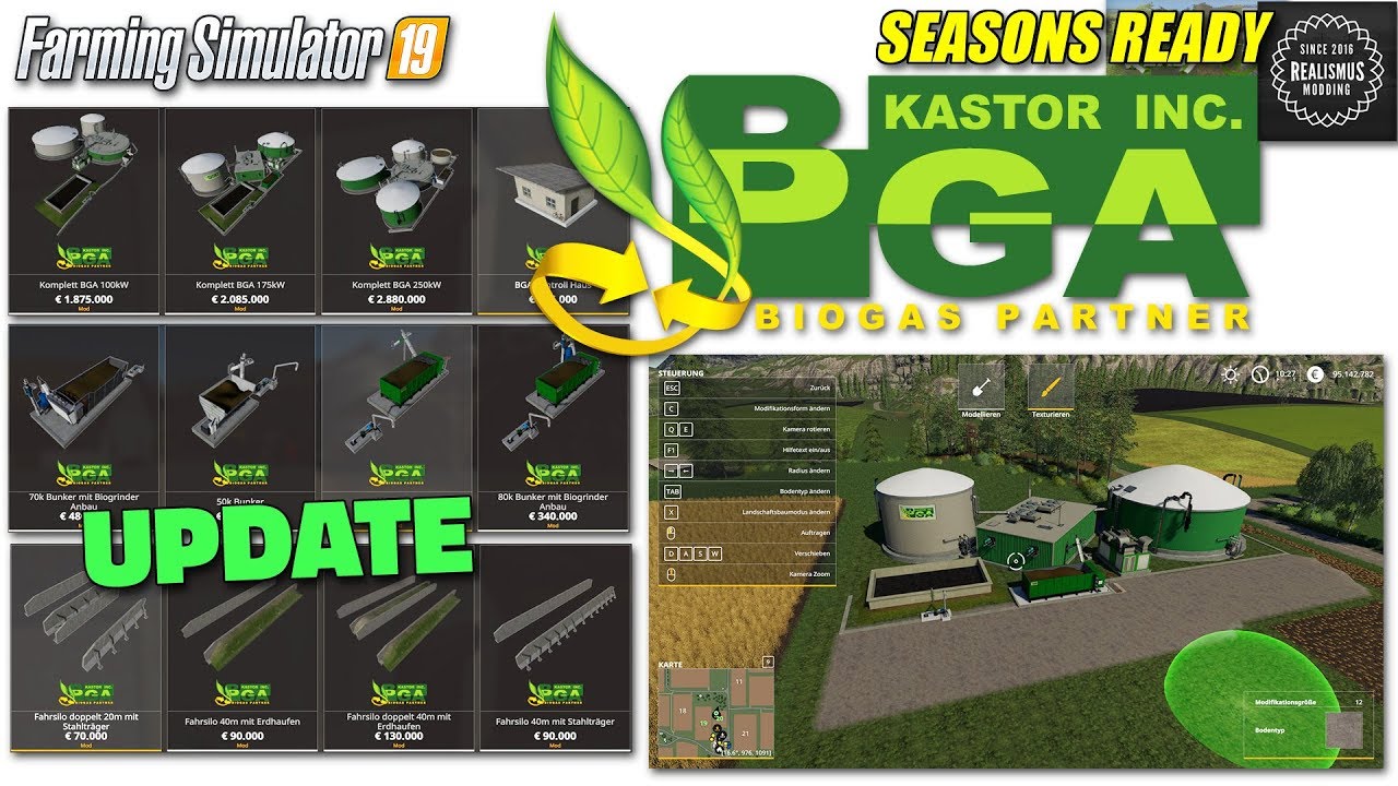 FS19 | MODULARE BGA PACK v1.1.0.1 by Kastor - overview