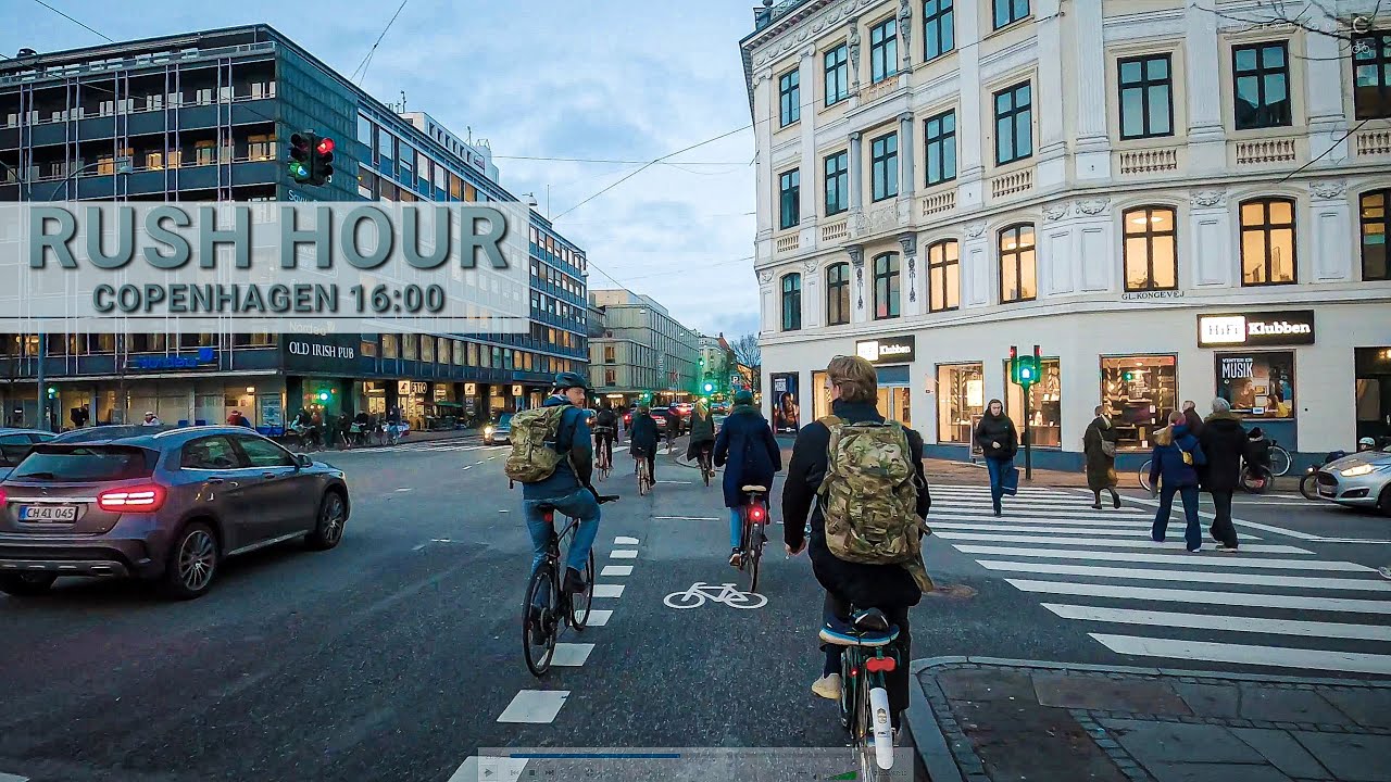 Biking from Frederiksberg to Brønshøj Husum
