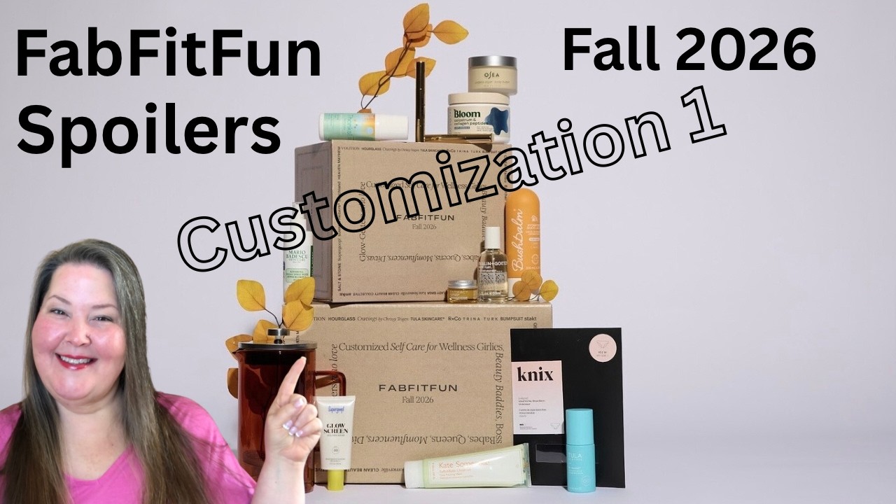 Новые спойлеры FabFitFun * Осень 2026 * Настройка 1