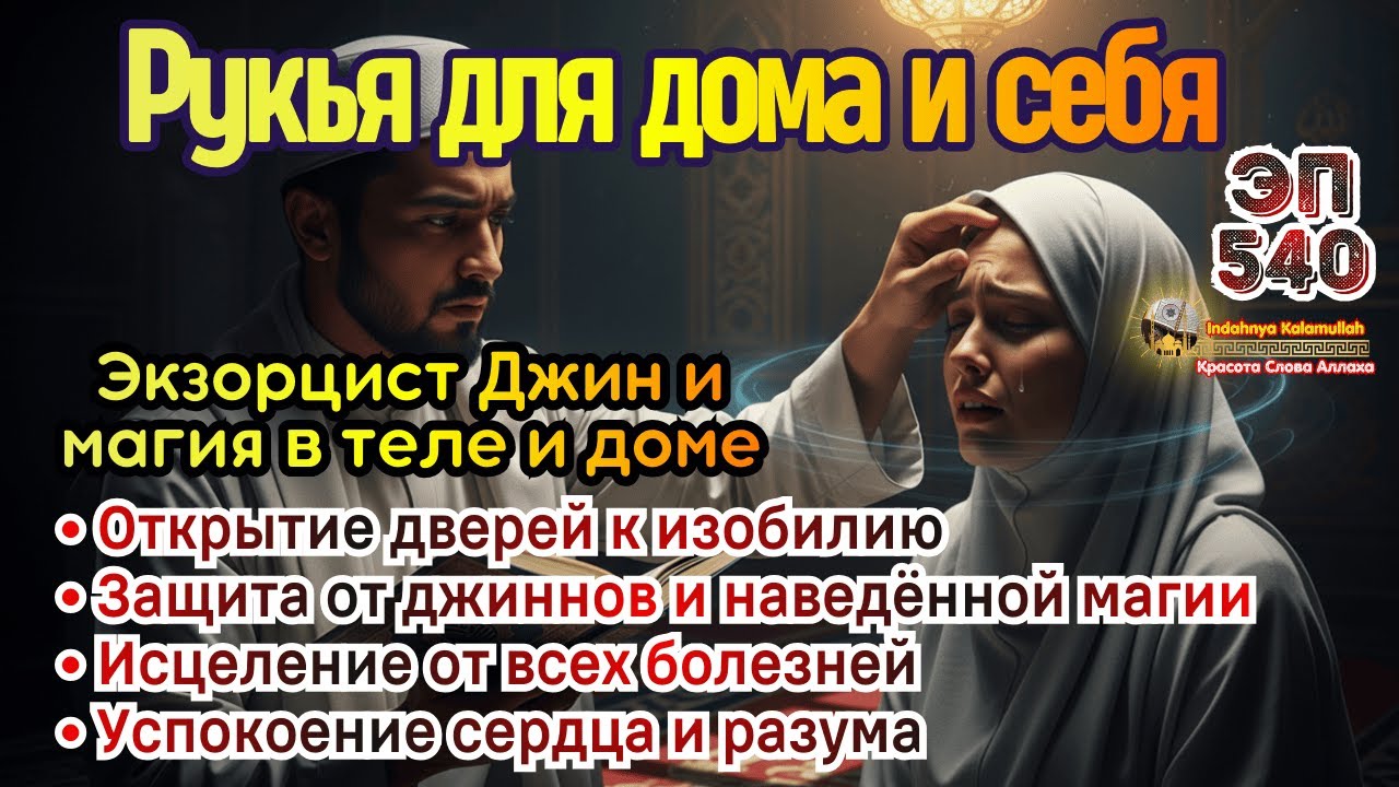 Мощная Рукья по Корану | Уничтожение Магии и Изгнание Джиннов | Эпизод 540